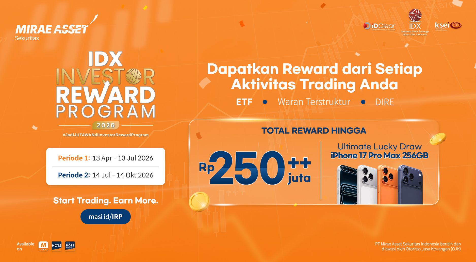 IDX Investor Reward Program (IRP) 2026